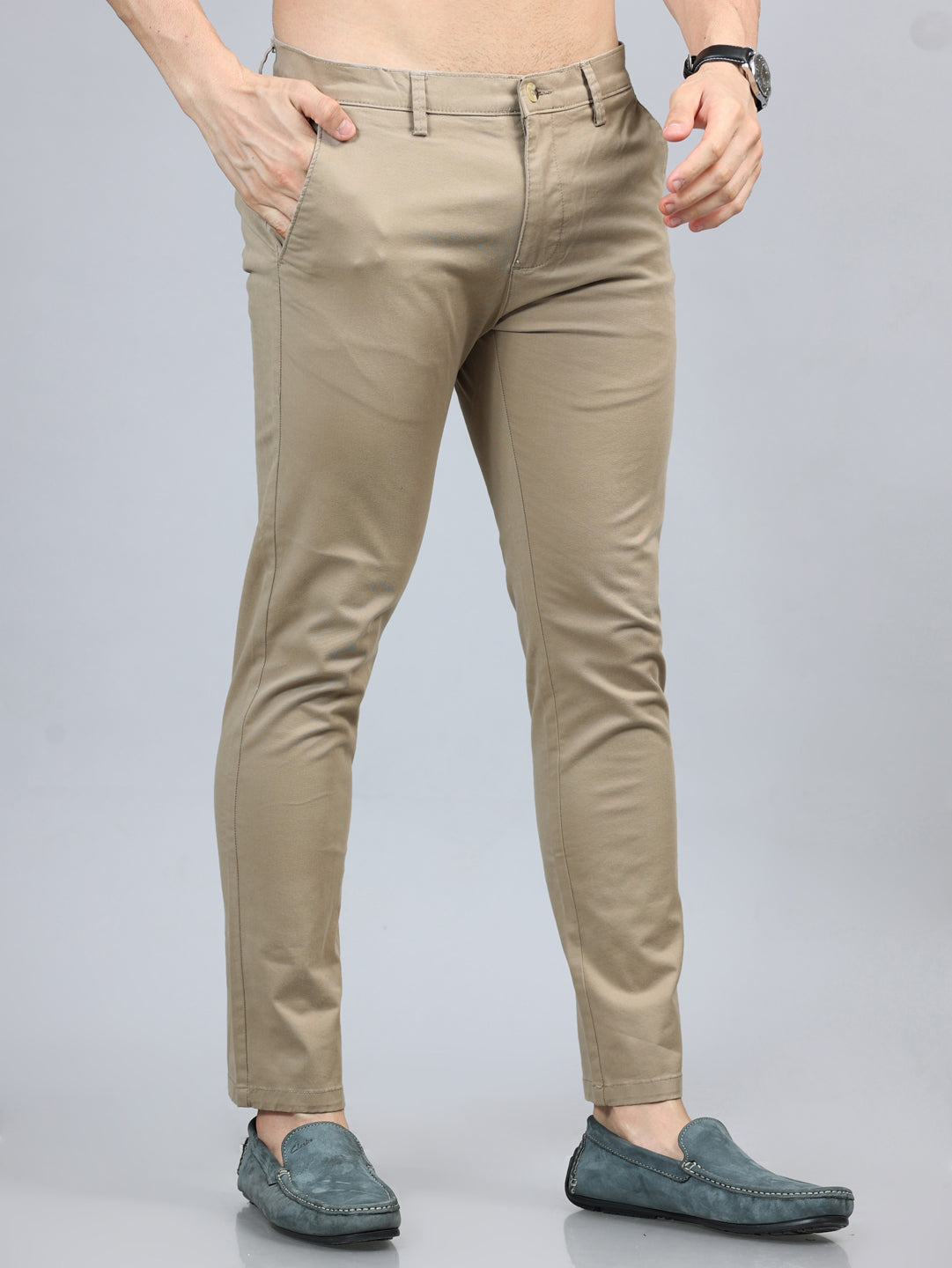 Denim & Co. Relaxed EasyWear Twill Straight Leg Pants Light Khaki 14 New |  eBay